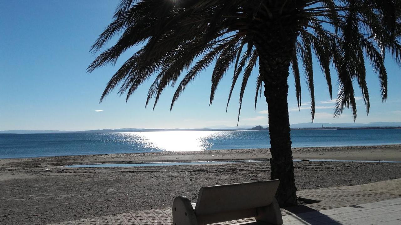 Appartement Premiere Ligne De Mer Avec Piscine Rosas Exteriör bild